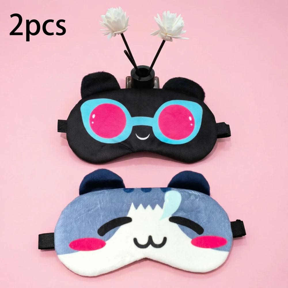 Antifaz estilo kawaii (2 piezas)