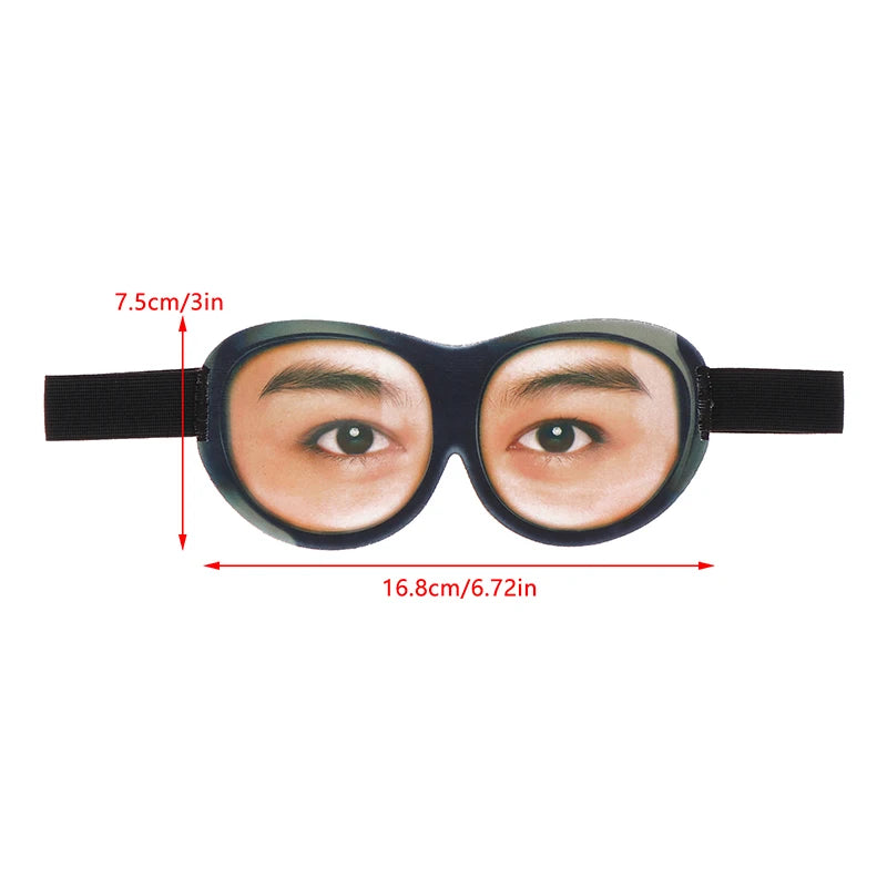 Antifaz 3D "Ojos Abiertos"