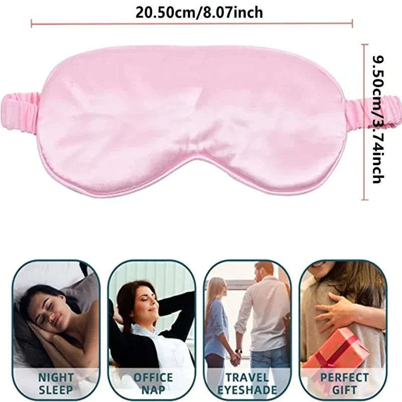 Antifaz Premium de Seda de Morera Natural