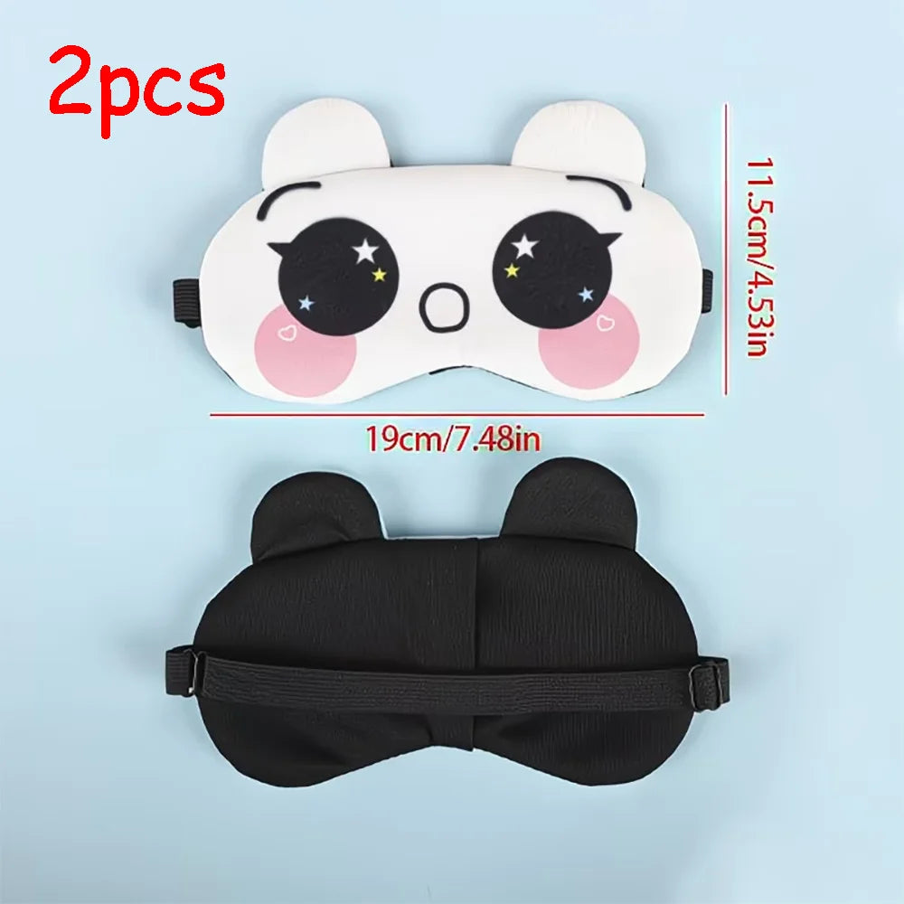 Antifaz estilo kawaii (2 piezas)